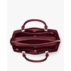 image:imagekate spade new york Leila Pebbled Leather Medium Triple Compartment SatchelBlackberry Preserves