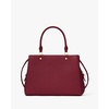 image:imagekate spade new york Leila Pebbled Leather Medium Triple Compartment SatchelBlackberry Preserves