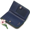image:imagekate spade new york Leila Pebbled Leather Medium Triple Compartment SatchelParisian Navy Multi