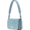 image:imagekate spade new york Liv Denim Suede Small East West ShoulderBlue Suede Denim