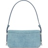 image:imagekate spade new york Liv Denim Suede Small East West ShoulderBlue Suede Denim