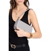 image:imagekate spade new york Liv Denim Suede Small East West ShoulderNimbus Grey