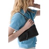 image:imagekate spade new york Loop Leather Small Flap Shoulder BagBlack