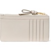 image:imagekate spade new york Loop Pebbled Leather Ew Zip Card CaseCashew Milk
