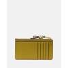 image:imagekate spade new york Loop Pebbled Leather Ew Zip Card CaseColorblocked Laurel Leaf