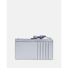 image:imagekate spade new york Loop Pebbled Leather Ew Zip Card CaseColorblocked Pale Sapphirine