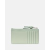 image:imagekate spade new york Loop Pebbled Leather Ew Zip Card CaseMint Frosting