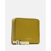 image:imagekate spade new york Loop Pebbled Leather Small Zip Around WalletColorblocked Laurel Leaf
