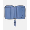 image:imagekate spade new york Loop Pebbled Leather Small Zip Around WalletColorblocked Pale Sapphirine