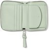 image:imagekate spade new york Loop Pebbled Leather Small Zip Around WalletMint Frosting