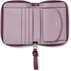 image:imagekate spade new york Loop Pebbled Leather Small Zip Around WalletPurple Agate