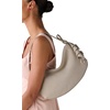 image:imagekate spade new york Loop Shoulder BagMilk Glass Suede With Floral Strap