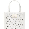 image:imagekate spade new york Manhattan Mini Tote BagLeather Eyelet True White