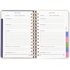 image:imagekate spade new york Medium Planner 8 x 675 Spiral Bound Agenda with Monthly amp Weekly Layouts Goal Tracker Vacation Planner Stickers Tabs Elastic Closure amp Pocket August 2026December 2027 Flora Date