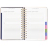 image:imagekate spade new york Medium Planner 8 x 675 Spiral Bound Agenda with Monthly amp Weekly Layouts Goal Tracker Vacation Planner Stickers Tabs Elastic Closure amp Pocket August 2026December 2027 Flora Date