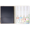 image:imagekate spade new york Mega Planner 10 x 85 Spiral Bound Agenda with Monthly amp Weekly Layouts Goal Tracker Vacation Planner Stickers Tabs Elastic Closure amp Pocket August 2026December 2027 New York Dream