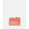 image:imagekate spade new york Mini Zip Card Case Banana Printed Leather Mini Zip Card CaseMelon Ball