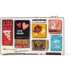 image:imagekate spade new york Morgan Matchbox Embossed Saffiano Leather Small Slim Bifold Wallet