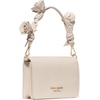 image:imagekate spade new york Natasha Crinkle Patent Leather Card Case CrossbodyCashew Milk With Rose Strap