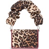 image:imagekate spade new york Natasha Crinkle Patent Leather Card Case CrossbodyLeopard Multi With Scrunch Strap
