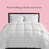 image:imagekate spade new york Noel FullQueen Comforter Down Alternative Comforter with Jacquard Dot Design 300 Thread Count and 100 Cotton All Season Bedding Machine Washable WhiteSpade Floral