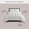 image:imagekate spade new york Noel FullQueen Comforter Down Alternative Comforter with Jacquard Dot Design 300 Thread Count and 100 Cotton All Season Bedding Machine Washable WhiteSpade Floral