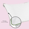 image:imagekate spade new york Noel SoftMedium 20 x 28 Adjustable Down Alternative Pillow 300 Thread Count Cotton Cover Best for Back or Stomach Sleepers Queen WhiteSoftMedium