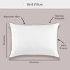 image:imagekate spade new york Noel SoftMedium 20 x 28 Adjustable Down Alternative Pillow 300 Thread Count Cotton Cover Best for Back or Stomach Sleepers Queen WhiteFirmExtra Firm