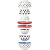 image:imagekate spade new york On The Spot Nesting Set 8Piece WhiteMultiDinnerware Set