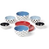 image:imagekate spade new york On The Spot Nesting Set 8Piece WhiteMultiNesting Set