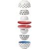 image:imagekate spade new york On The Spot Nesting Set 8Piece WhiteMultiNesting Set