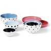 image:imagekate spade new york On The Spot Nesting Set 8Piece WhiteMultiNesting Set