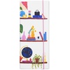 image:imagekate spade new york Padfolio with 7 Sticky Note Pads Studying Essentials Set Includes Cute Sticky Notes with 75 Sheets Per Notepad Charmed Library