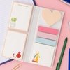 image:imagekate spade new york Padfolio with 7 Sticky Note Pads Studying Essentials Set Includes Cute Sticky Notes with 75 Sheets Per Notepad Charmed Library
