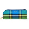 image:imagekate spade new york Pen and Pencil Case with Office Supplies Zip Pouch Includes 2 Pencils Sharpener Eraser and Ruler Grand Plaid DuoGrand Plaid Duo
