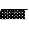 image:imagekate spade new york Pen and Pencil Case with Office Supplies Zip Pouch Includes 2 Pencils Sharpener Eraser and Ruler Grand Plaid DuoPolka Dots