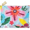 image:imagekate spade new york Reusable Produce Bags Shopping Tote with Zipper Storage Pouch Lightweight Foldable Grocery BagSafari Floral