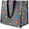 image:imagekate spade new york Reusable Shopping Bag Grocery Tote with Shoulder Straps Collapsible ToteGingham Garden