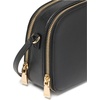 image:imagekate spade new york Serena Pebbled Leather Double Zip Dome CrossbodyBlack