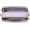 image:imagekate spade new york Serena Pebbled Leather Double Zip Dome CrossbodyLavender Cream