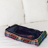 image:imagekate spade new york Set of 3 Packing Cubes for Suitcase Travel Organizers Small Medium Large with Handles Goddess StripeGrand Plaid Duo