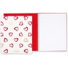 image:imagekate spade new york Small Concealed Spiral Notebook 825 x 675 Journal Notebook with 112 Lined Pages Brushstroke Hearts