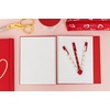 image:imagekate spade new york Small Concealed Spiral Notebook 825 x 675 Journal Notebook with 112 Lined Pages Brushstroke Hearts