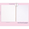 image:imagekate spade new york Small Concealed Spiral Notebook 825 x 675 Journal Notebook with 112 Lined Pages Scattered Checks