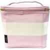 image:imagekate spade new york Small Insulated Lunch Tote Lunch Cooler 8 x 7 x 45 Cute Lunch Bag for Women Pink Thermal Bag with Double Zipper Close and Carrying Handle Blush Rugby Stripe