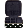 image:imagekate spade new york Small Travel Jewelry Case Black Dotted Jewelry Box to Organize Rings Necklaces Earrings Polka Dot