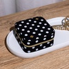image:imagekate spade new york Small Travel Jewelry Case Black Dotted Jewelry Box to Organize Rings Necklaces Earrings Polka Dot