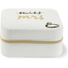 image:imagekate spade new york Small Travel Jewelry Case White Wedding Jewelry Box to Organize Rings Necklaces Earrings Miss to Mrs