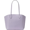 image:imagekate spade new york Suite Crossgrain Leather Large Open Tote BagLavender Cream