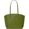image:imagekate spade new york Suite Crossgrain Leather Large Open Tote BagScalloped Jungle Vine